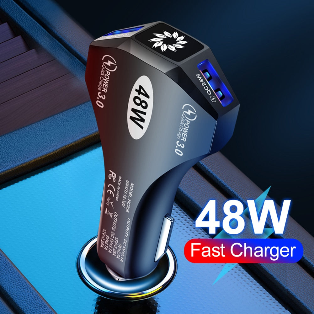 Fast Charging USB Car Charger